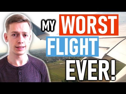My WORST Flight, EVER! (In Real Life)