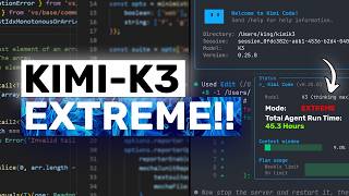 How to USE Kimi K3 to it's EXTREME: I RAN IT CONTINUOSLY FOR 48HRS!