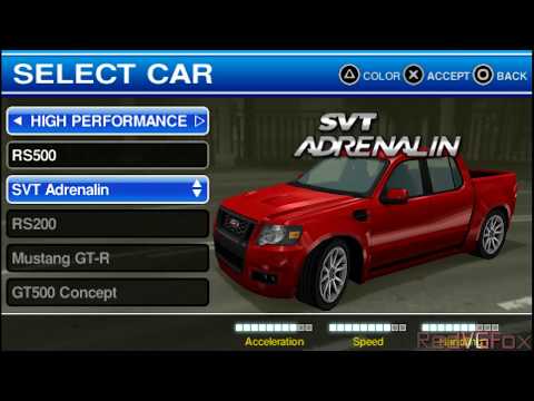 Ford Bold Moves Street Racing / L.A. Duel / XR Edition - PSP Racing Gameplay
