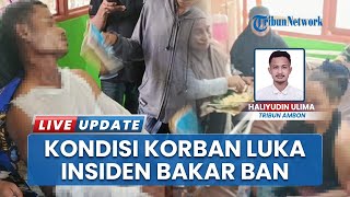 Wakil Bupati dan Forkopimda Menjenguk Korban yang Terbakar seusai Insiden Bakar Ban di DPRD SBT
