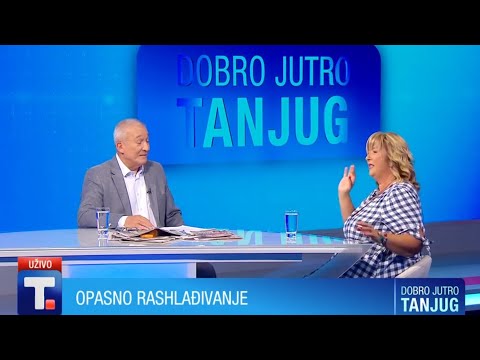 DOBRO JUTRO TANJUG - Koje nas opasnosti vrebaju od nesmotrenog rashlađivanja? • Biljana Marijanović