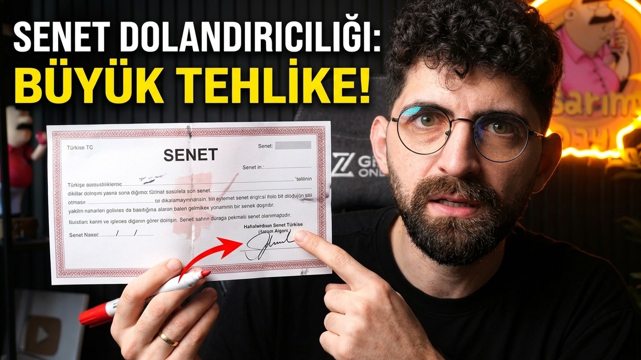 SENET DOLANDIRICILIĞI: BÜYÜK TEHLİKE!