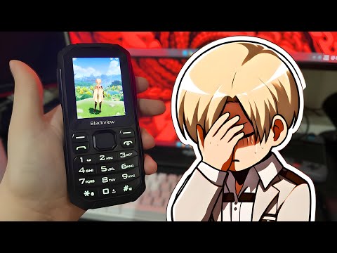 Como é USAR um CELULAR de BOTÃO em 2024?! (Blackview N1000)