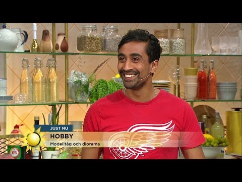 Här är killen som är helt tokig i tåg - Nyhetsmorgon (TV4)