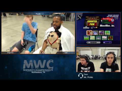 MWC 2016 - Pat-P3 (Wario) vs Iori (Luigi, DK) - Project M Pools