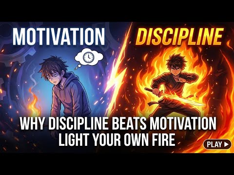 Why Discipline Beats Motivation: Light Your Own Fire