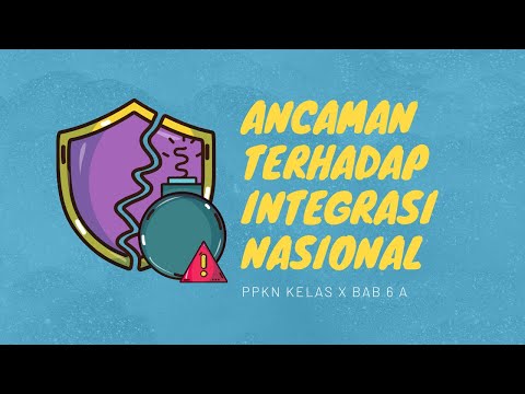 PPKn Kelas X BAB 6 A - Ancaman terhadap Integrasi Nasional