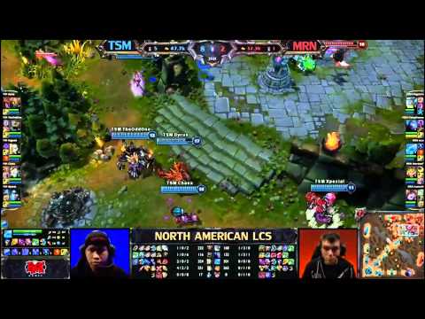 LCS NA W2D2 - TSM vs MRN Highlights
