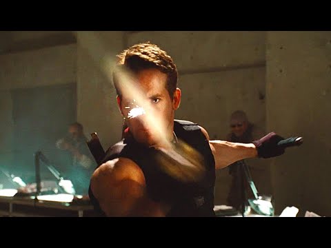 X-Men Origins: Wolverine (2009) | Wade Wilson Deadpool | Bullets & Sword Scene | Movie CLIP HD