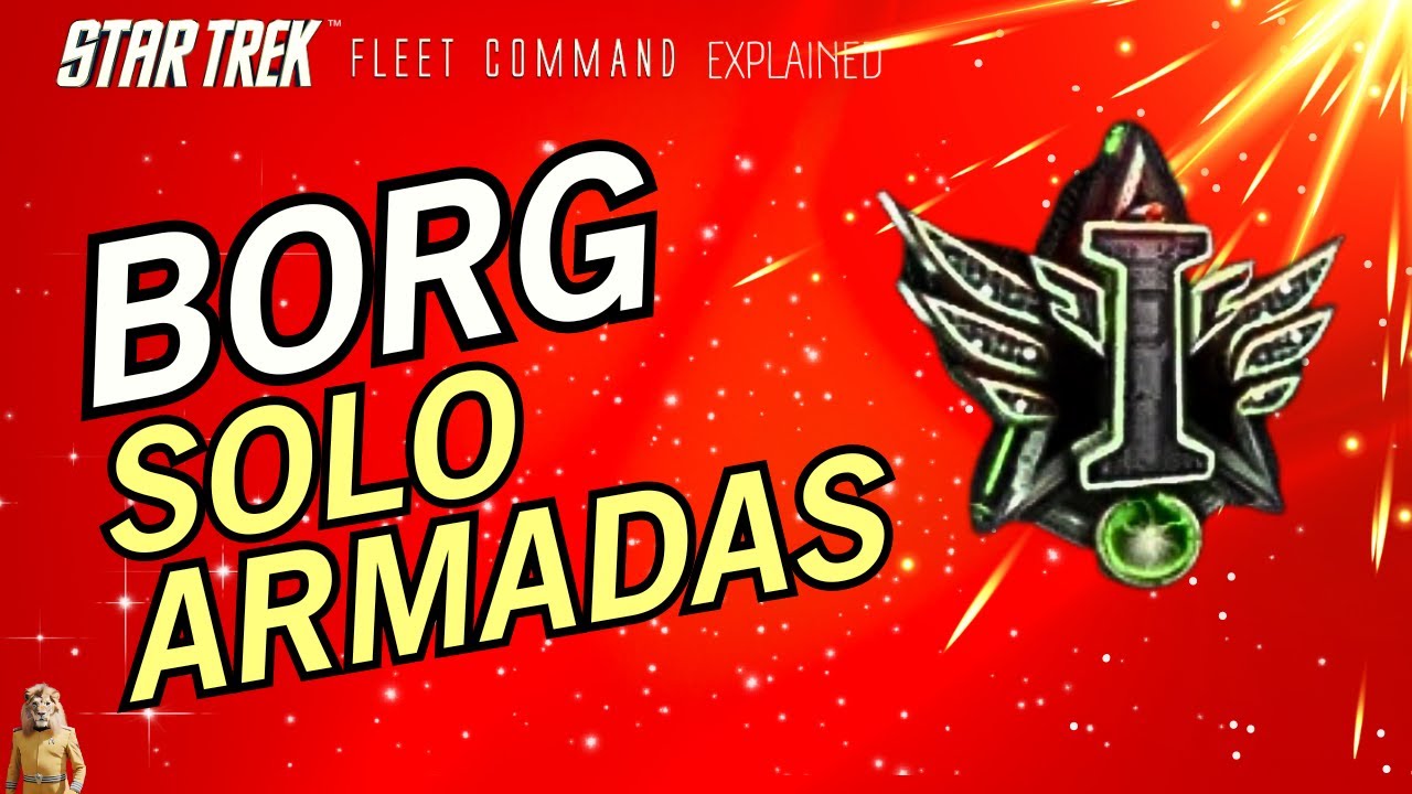 BORG SOLO ARMADAS | Star Trek Fleet Command | Outside Views STFC 2023