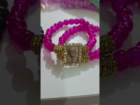 Round Stone Jai Guru Ji Bracelet