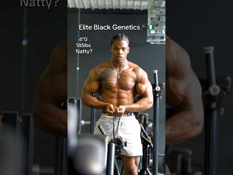 Elite Nigerian Genetics🧬🇳🇬 #viral #motivation #nigeria #fitness