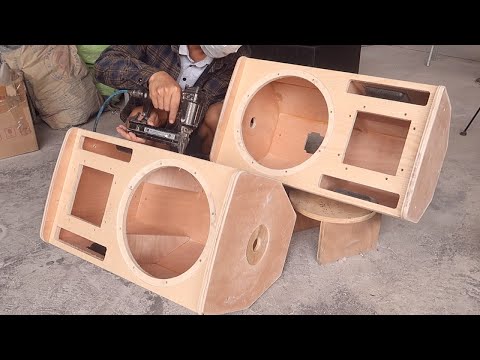12 inch bass speaker production process - Details of each stage of implementation