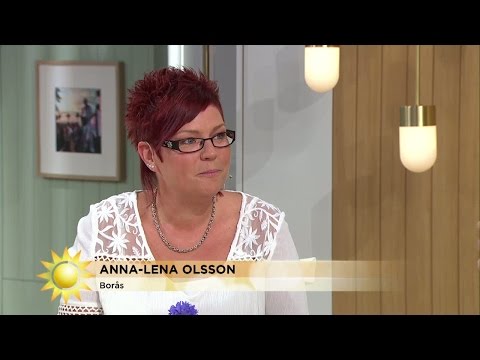 Anna-Lena Olsson vill köpa bil för Triss-vinsten - Nyhetsmorgon (TV4)