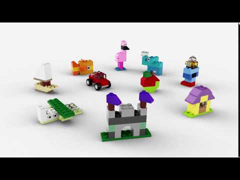 Конструктор LEGO Classic «Чемоданчик для творчества и конструирования» 10713 / 213 деталей