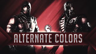 MKX: How to use alternate costume colors