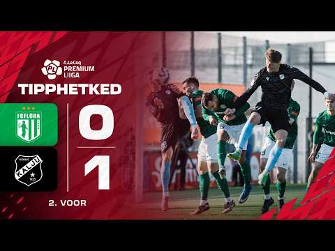 FC Flora Tallinn 0-1 Jalgpalliklubi Nõmme Kalju T...