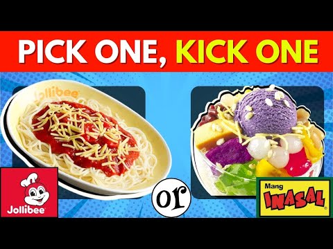 Filipino Food Challenge! Pick One, Kick One – Which Would You Choose?