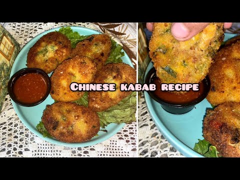 Winter Special Chinese Kabab Recipe | Chicken kabab Recipe | Kabab Recipe | Vegetable kabab recipe