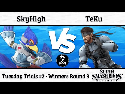 CFG Tuesday Trials 2: SkyHigh (Falco) vs. TeKu (Snake) - Winners Round 3