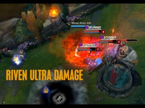 SYRIAN RIVEN Moments #17 | RIVEN ONESHOT FAST COMBO