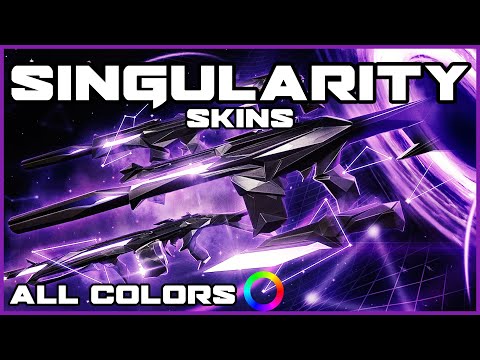 VALORANT Singularity Skins Bundle | ALL COLORS IN-GAME | Skin Collection Showcase