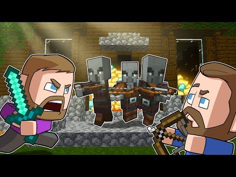 Raiding A Woodland Mansion! | Minecraft