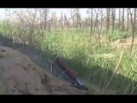 استهداف مطار دير الزور العسكري بقذائف الهاون من قبل كتيبة الحمزة التابعة للواء جعفر الطيار