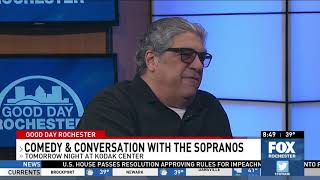 Sopranos star Vincent Pastore on Good Day Rochester