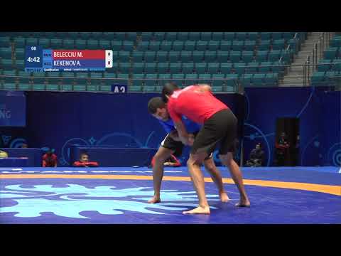 Qual. Men's GP No-Gi - 71 kg: M. BELECCIU (ROU) v. A. KEKENOV (KGZ)