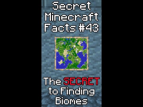 Only PROS know this SECRET to Finding Biomes in Minecraft