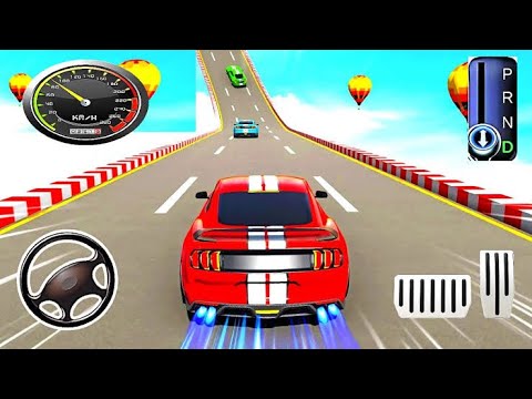 Muscle Car stunt 2023 | Mega Stunt Ramp Simulator | Muscle Car Stunt Mega Ramp | Android Gameplay