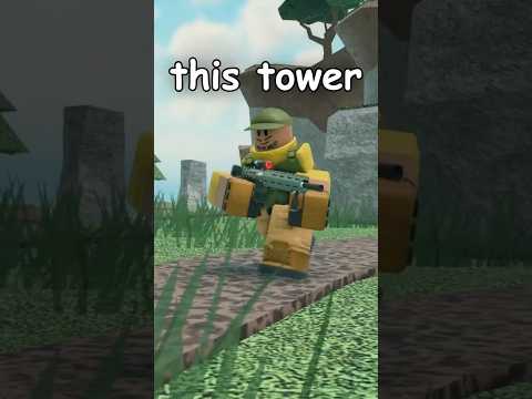 This Tower BREAKS TDS… #towerdefensesimulator #tds #roblox