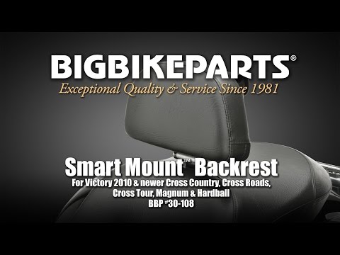Smart Mount Backrest For Victory Cross Tour/Country/Roads