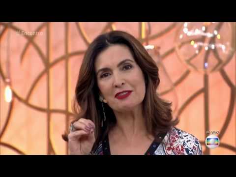 Mapas Afetivos ao vivo no Programa Encontro com Fátima Bernardes