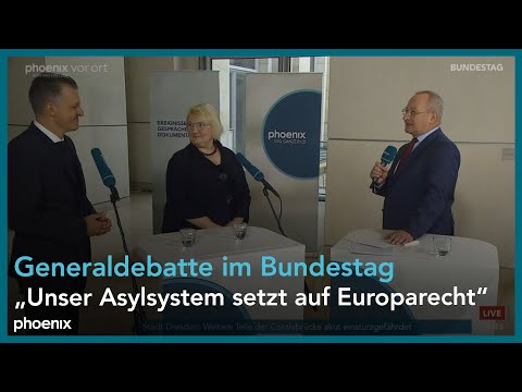 bundestagsgespräch mit Katja Mast (SPD) und Thorsten Frei (CDU) am 11.09.24