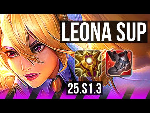 LEONA & Ezreal vs SERAPHINE & Varus (SUP) | KR Diamond | 25.S1.3