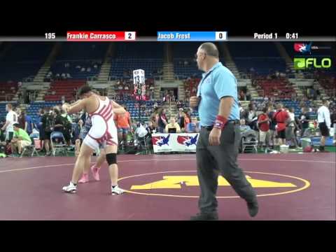 Cadet 195 - Frankie Carrasco (New Mexico) vs. Jacob Frost (Illinois)
