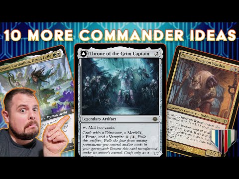 10 Commanders You Rarely See Played ┃10 Commander Ideas