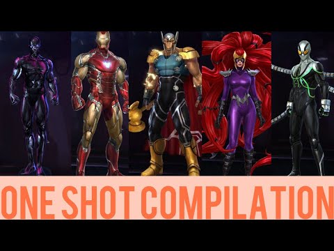 Marvel future fight one shot compilation #mff #marvelfuturefight #Histromorphic