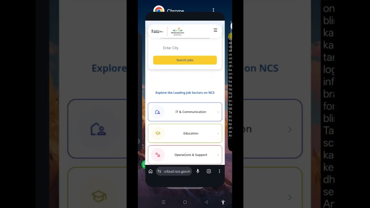 jobs for the blind user important everyone should watch this don't skip  national career service 🧑‍🦯