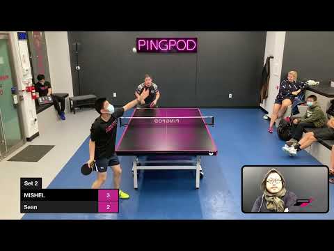 Mishel Levinski vs Sean Chen | PINGPOD PRO LEAGUE Jan 10, 2022