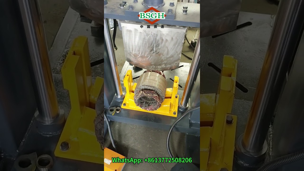 Built for Scrapping Bigger Motors | 5-in-1 Multi-functional Motor Recycling Machine for USA Client