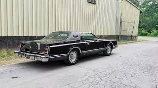 1977 Lincoln Continental Mark V Walk Around and Drive Away