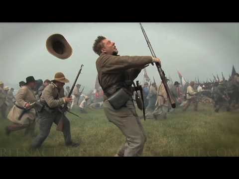 HD Civil War Stock Footage REEL - Reenactment Stock Footage.com