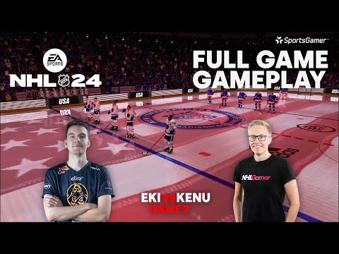 NHL 24: Full Game 4K Gameplay - Eki (TOR) vs Kenu (NYR) | Game: 2