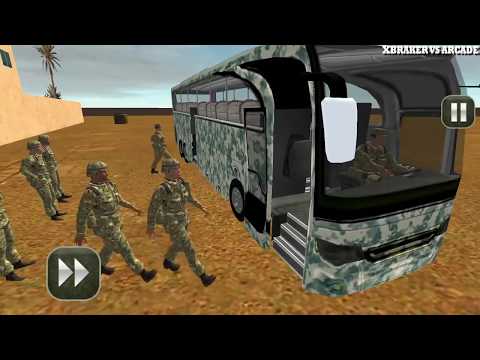 Army Bus Driving 2017 Video - Military Coach Transporter - Free Car Games To Play  New Android Games