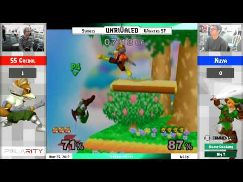Unrivaled 6 Melee - SS Colbol (Fox) vs Kuya (Link) - Winners Semis