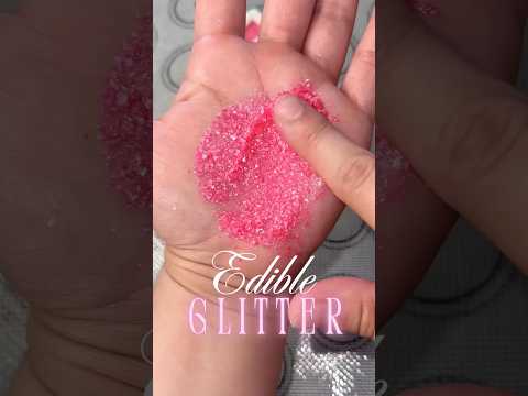 EDIBLE GLITTER USING GELATIN EASY TUTORIAL!!