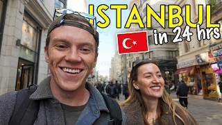 Travel vlog - How to Spend 24 Hours in ISTANBUL, TURKEY